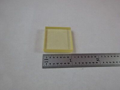 OPTICAL HEAVY DENSITY GLASS PHOSPHATE BLANK LASER OPTICS  BIN#L2-B-10