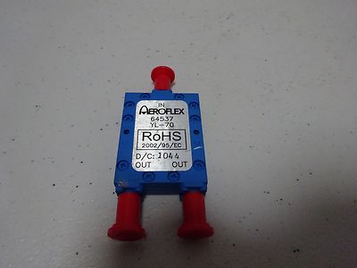 RF MICROWAVE MODULE AEROFLEX YL-70 FREQUENCY GHz AS IS BIN#TB-5-2-A