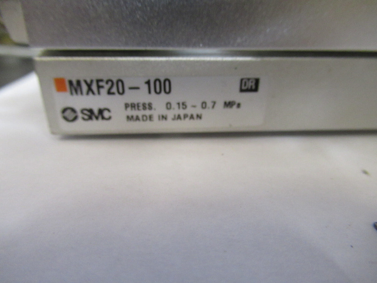 Smc Japan MXF20-100 Pneumatic Air Linear Actuator Stage