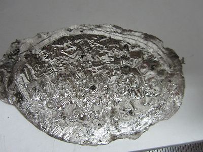 BISMUTH METAL MELTED CRYSTALS 31 GRAMS #M7-R-15