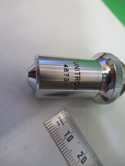 UNITRON POL OBJECTIVE P40X POL OPTICS MICROSCOPE PART AS PICTURED &88-A-09