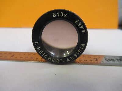 C. Reichert B 10X Austria Eyepiece Microscope Part Optics