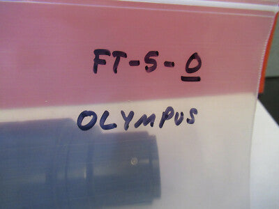 OLYMPUS CAMERA ADAPTER OPTICS MICROSCOPE PART AS PICTURED &FT-5-O