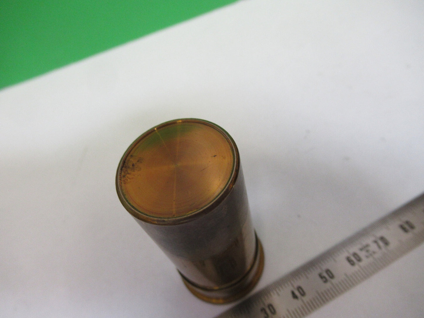 ANTIQUE REICHERT BAKER 8mm OBJECTIVE RARE MICROSCOPE PART AS PICTURED R2-B-22
