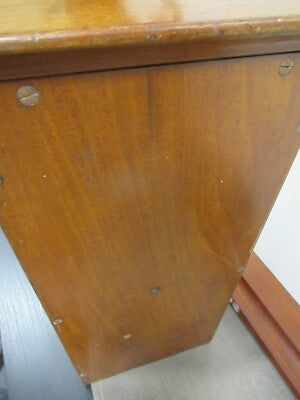 Carl Zeiss AG Empty Wood Cabinet 1800's Microscope Part