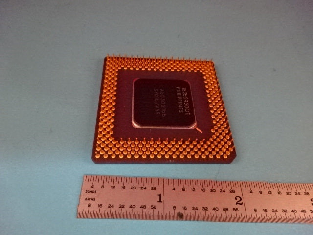 FOR PARTS RECYCLE SCRAP GOLD PENTIUM INTEL CHIP PROCESSOR AS IS #AV-05