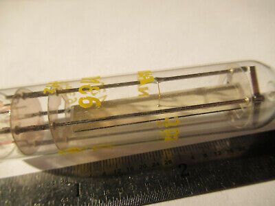 ANTIQUE QUARTZ RADIO CRYSTAL NARVA GLASS HOLDER FREQUENCY CONTROL #F4-A-84