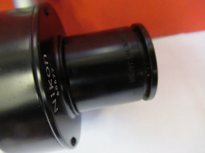 NIKON JAPAN FILAR EYEPIECE MICROMETER OPTICS MICROSCOPE PART AS PICTURED V8-B-66