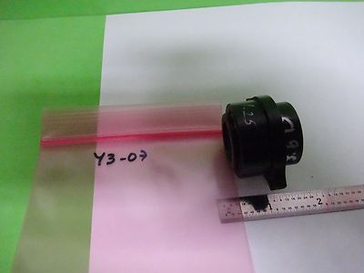 Microscope Part Reichert Leica Polyvar Lens Brass Mounted Optics