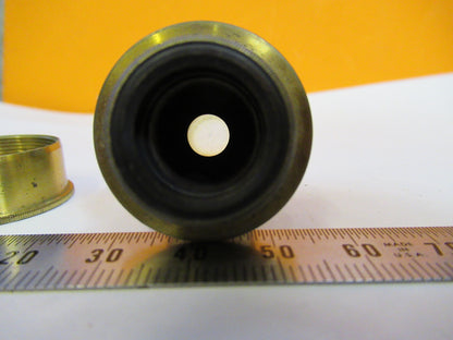 BECK ENGLAND OBJECTIVE LENS ANTIQUE OPTICS MICROSCOPE PART AS PICTURED Y2-A-76