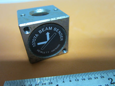 HP HEWLETT PACKARD 10707A BEAM BENDER SPLITTER AS IS BIN#C3-04 INTERFEROMETER