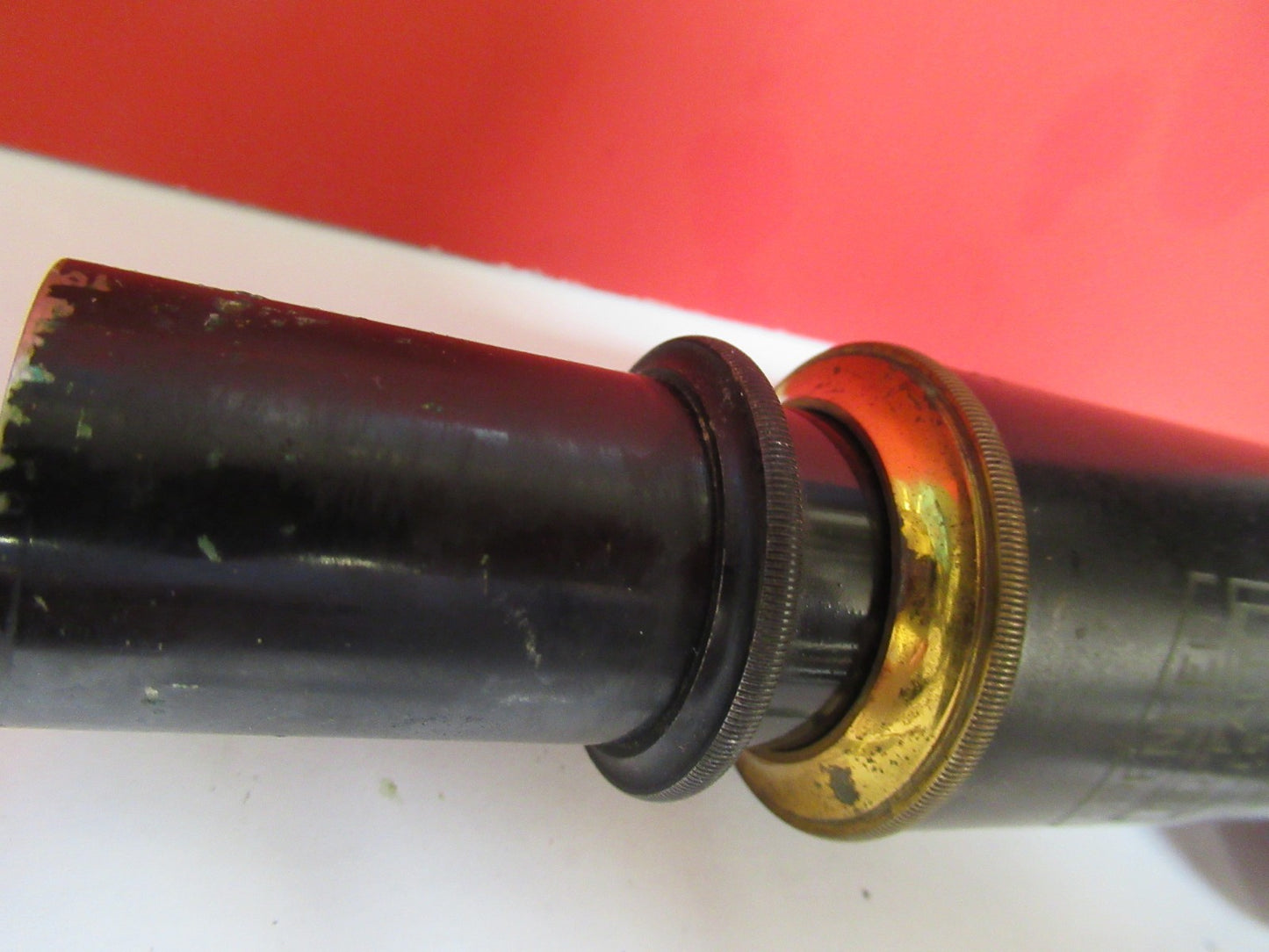 SPENCER AO AMERICAN OPTICS tubus + nosepiece MICROSCOPE PART AS PIC V7-A-39