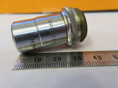 Vintage Spencer Lens Co. 44X Lens Objective Optics Microscope Part