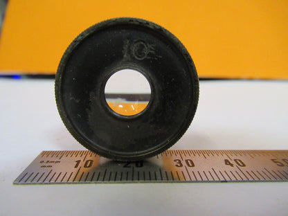 ANTIQUE BAUSCH LOMB 10X EYEPIECE OPTICS MICROSCOPE PART AS PICTURED Y1-A-60