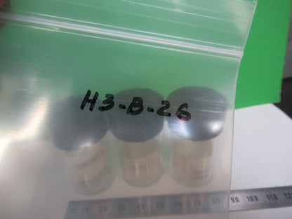 STEINDORFF BERLIN EMPTY PLASTIC OBJ CANS MICROSCOPE PART AS PICTURED #H3-B-26
