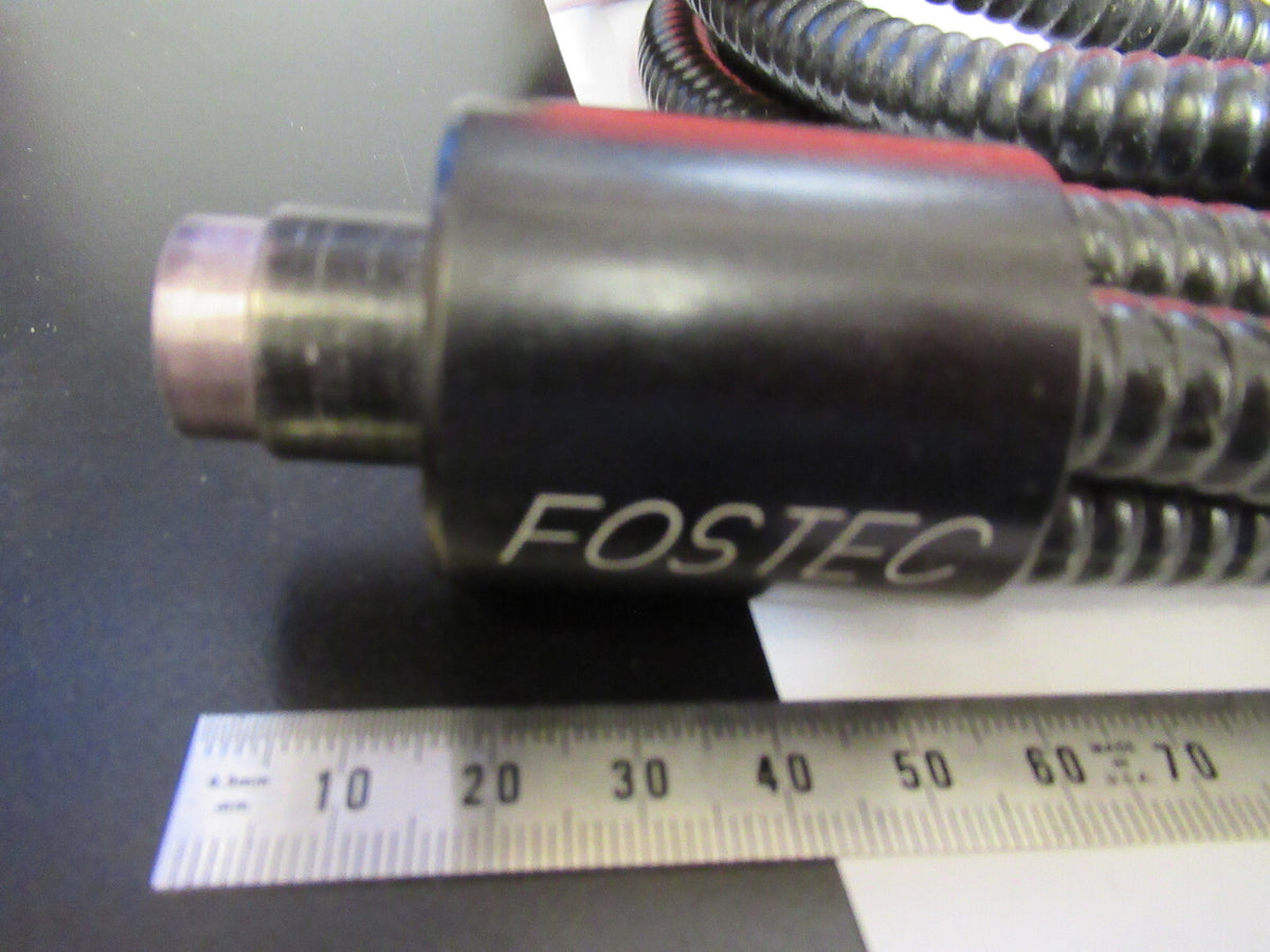 FOSTEC ILLUMINATOR LIGHTGUIDE FOUR ENDS MICROSCOPE PART AS PICTURED S3-B-11