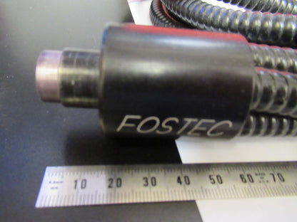 FOSTEC ILLUMINATOR LIGHTGUIDE FOUR ENDS MICROSCOPE PART AS PICTURED S3-B-11