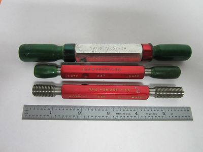 Lot 3 Ea Metrology Quality Control Inspection Thread Go No-go