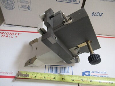 Leica Dmrb Germany Stage Table Holder Microscope Part
