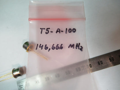 LOT BLILEY 146 MHz RESONATOR QUARTZ  FREQUENCY CONTROL AS PICTURED T5-A-100