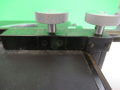 Bausch & Lomb Vintage Stage Table Xy Antique Microscope Part