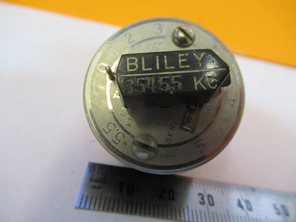 BLILEY ELECTRIC VF-1 QUARTZ CRYSTAL RARE FREQUENCY CONTROL AS PICTURED #1E-FT-59