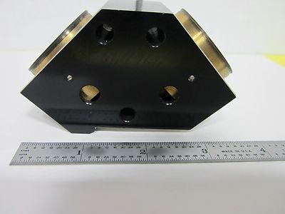 Optical Microscope Ernst Leitz Brass Mounted Lenses Assembly Optics