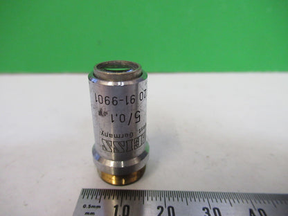CARL ZEISS OBJECTIVE 5X EPIPLAN MICROSCOPE PART OPTICS AS PICTURED X9-B-84