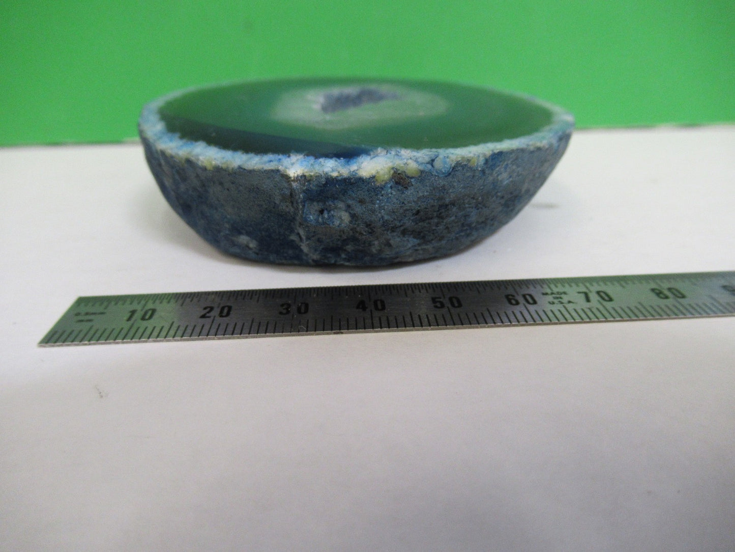AMAZING AGATE SLICE MINERAL SAMPLE BEAUTIFUL SPECIMEN AS PICTURED T7-FD-87
