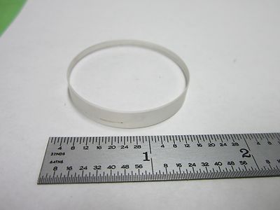 Optical Lens Filter Calcium Fluoride 38 mm diameter thick 1/4" Optics
