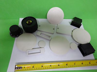Microscope Part Lot Plastic Covers Leica Dmr Dmrm Germany