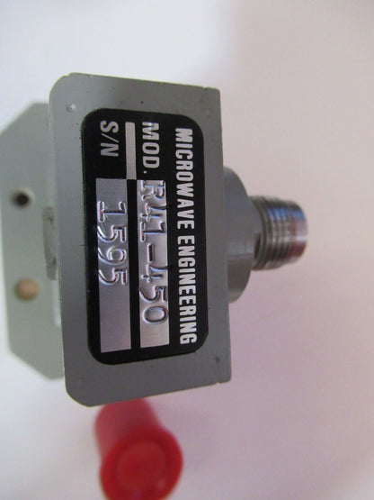 R41-450 MICROWAVE ENGINEERING RF FREQUENCY AS PICTURED  Y4-A-35