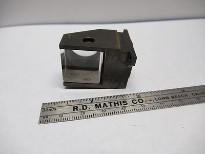 Antique Vintage Bausch & Lomb Mounted Prism Microscope Optics