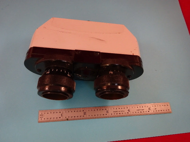 ZEISS GERMANY HEAD OPTICAL OPTICS MICROSCOPE PART AS IS #19-A-15