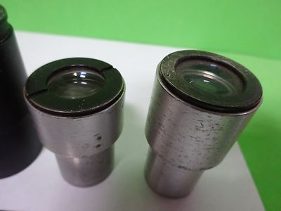 FOR PARTS MICROSCOPE OCULAR EYEPIECES OPTICS AS IS BIN#Y2-20