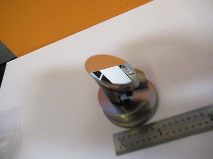 OLYMPUS JAPAN MOUNTED MIRROR PRO OPTICS MICROSCOPE PART AS PICTURED &A5-A-45