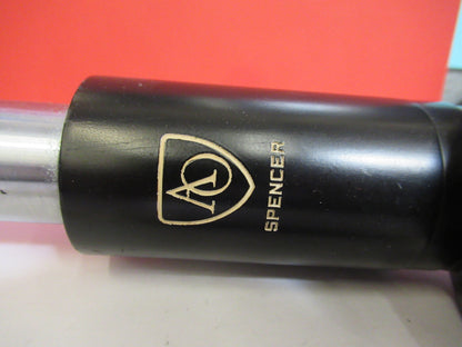 SPENCER AO AMERICAN tubus + nosepiece OPTICS MICROSCOPE PART AS PIC T9-A-25