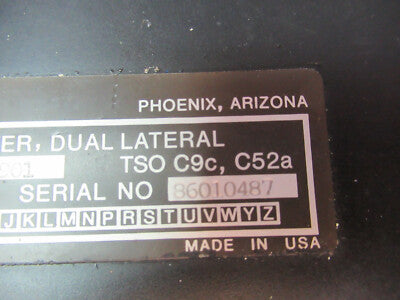 HONEYWELL SPERRY DUAL ACCELEROMETER 4034238-901 AIRCRAFT AS PICTURED &C1-A-19