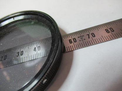 OPTICAL POLARIZER VIVITAR FILTER OPTICS AS PICTURED X6-A-145