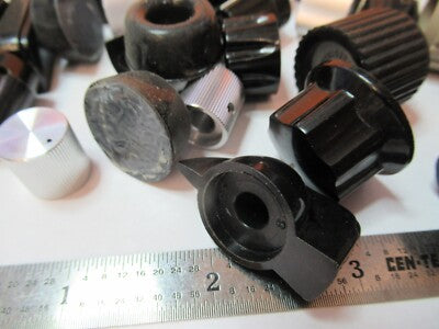 LOT KNOBS ASSORTED for instruments AS PICTURED &7B-B-187