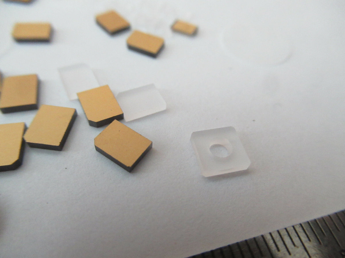 LOT X Y XY-CUT PIEZO QUARTZ PIEZOELECTRIC BLANKS ULTRASONIC SENSOR &F5-A-159