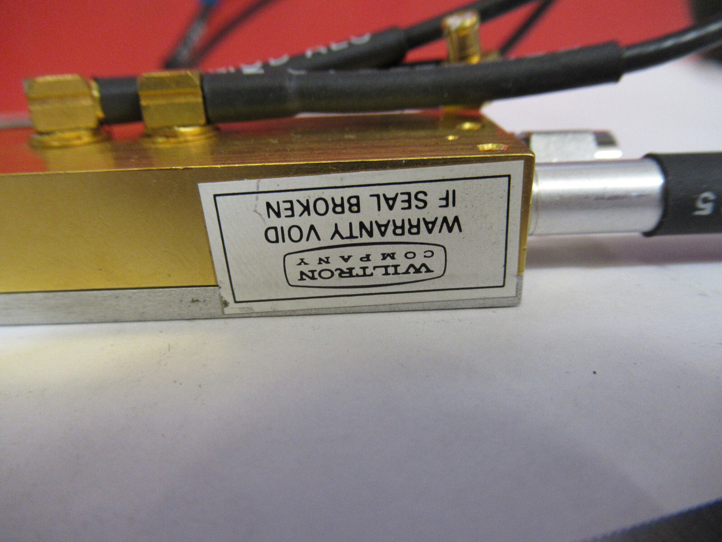 WILTRON D-19960 ALC PULSE MICROWAVE RF FREQUENCY GHz AS PICTURED T7-A-40