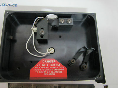 OPTISCHES GERÄT SENSOR + PRISMENBAUGRUPPE AS IS LASER OPTICS BIN#19