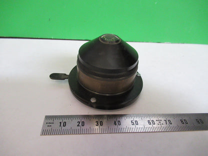 ANTIQUE BAUSCH LOMB CONDENSER + IRIS 39mm  MICROSCOPE PART AS PICTURED H7-B-65