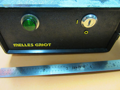 Melles Griot Laser Power Supply Helium Neon Gas Discharge Type