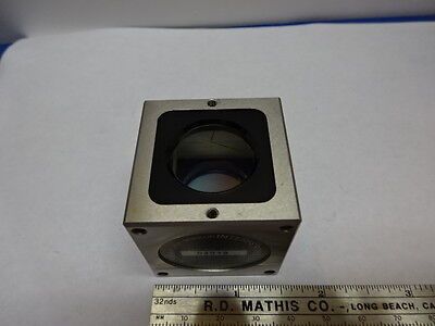 HP 10706A CUBE BEAM SPLITTER INTERFEROMETER OPTICAL LASER OPTICS AS IS &83-43