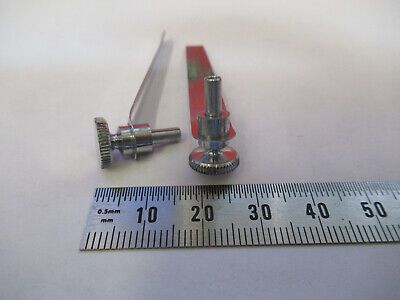 AO SPENCER PAIR CLIPS MICROSCOPE PART AS PICTURED Q3-B-82