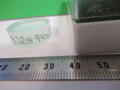 OPTICAL ex-NASA COATED LENS INFRARED LASER OPTICS AS PICTURED Q7-A-59