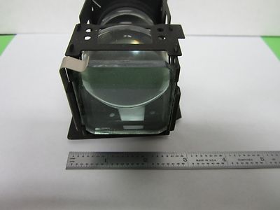 OPTICAL ILLUMINATOR ASSEMBLY MIRROR + LENS + FILTER LASER OPTICS AS IS BIN#L3-40