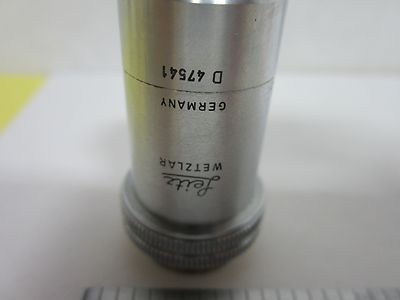 MIKROSKOPTEIL OBJEKTIV LEITZ DEUTSCHLAND PHACO 40X OPTICS AS IS BIN#H6-29